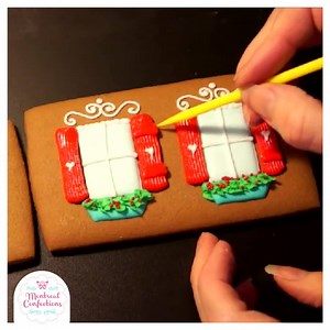 1.4M views · 2.9K reactions | Marlyn of Montreal Confections - a million Youtube views?!?! Throw back Tuesday to 2012 when I decorated my first gingerbread house. This video has over a million views on YouTube and has helped many people win their office gingerbread decorating contest lol | SweetAmbs | Facebook