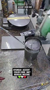 HYUNDAI COLOR CODE M6T MANUAL MIXENG 💚🤍❤️ Hyundai accent m6t color code #fbreelsfypシ゚viral #viralreels #fbreelsvideo #fbreelsviral #facebookreelsviral #viralvideoreels #facebookreels #designs #saudiarabia #hyundai | Juanito Asenas Futalan