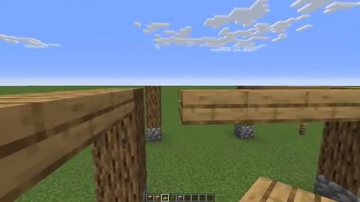 Minecraft - How to build a small and easy farm house