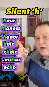 Pronunciation Silent ‘H’ #learnenglish | English Lingo