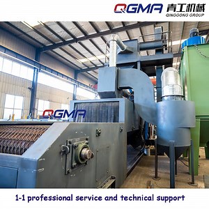[Hot Item] China Manufacturer Roller Conveying Shot Blaster for Castings Forgings Cleaning Steel Wire Mesh Belt Shot Blasting Machine
