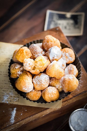 Pets de nonne (beignets de pâte à choux) - Recette facile mardi gras - Un déjeuner de soleil