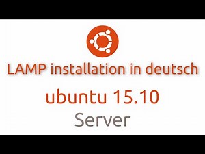 Ubuntu Server 20.04 LAMP installation Deutsch Apache2, mySQL, PHP