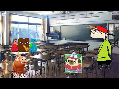 Spud the Pug and his Flip-Buddies Misbehave on the First Day of School/Grounded