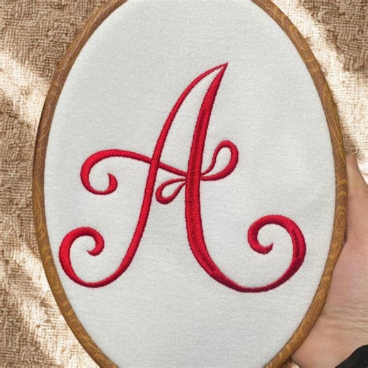 Bow Embroidery Font, Monogram Font | Classic Alphabet A–Z, 9 Sizes (digital Download, BX Font Included) - Etsy Canada