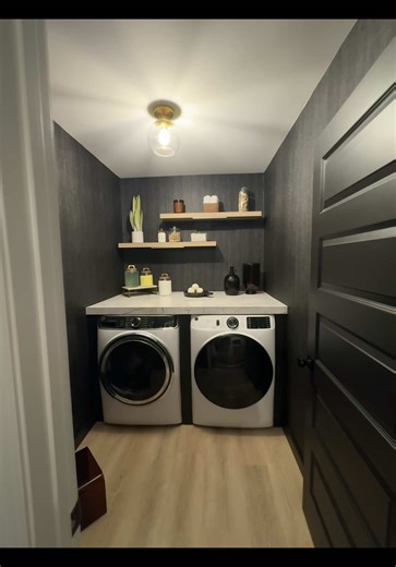 You saw a glimpse… but the full story is coming 🧺✨ I’m finally sharing my complete laundry room tour on YouTube — every detail, storage idea, and the real-life function behind this space. This quick reveal is just the beginning. Full video drops soon 🤍 Make sure you’re subscribed so you don’t miss it. #laundry #homedecor #fyp #pov
