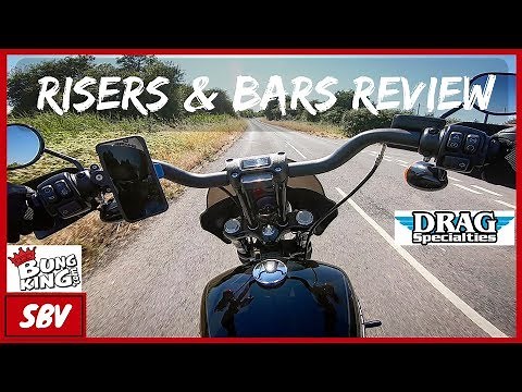 Handle Bars & Riser Review - Harley Davidson Softail Street Bob FXBB