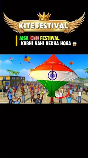 AI Ne Free Fire Me Bana Diya Kite Festival 🔥 #shorts #ai