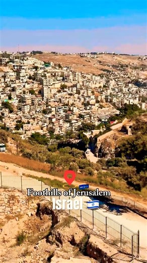 "Gateway to history Foothills of Jerusalem.🌟🇮🇱😇 #travel #jerusalem #israel