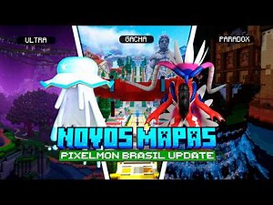 ALL THE MAPS COMING IN THE BIG PIXELMON BRAZIL UPDATE | MINECRAFT PIXELMON