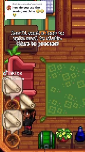 How to Use a Sewing Machine in Stardew Valley