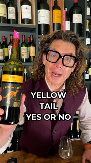 Tom Gilbey on Instagram: "YELLOWTAIL SHIRAZ …. ARE YOU WINE WANKER APPROVED 😆? Also if you’d like to grab my book the link’s in my bio! Tasting @yellowtailuk Shiraz, available from @waitrose for £8.25 and it was surprisingly …. not awful 🫠"