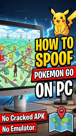 How to Spoof Pokémon GO on PC (2026) iPhone & Android | No Cracked APK No Emulator