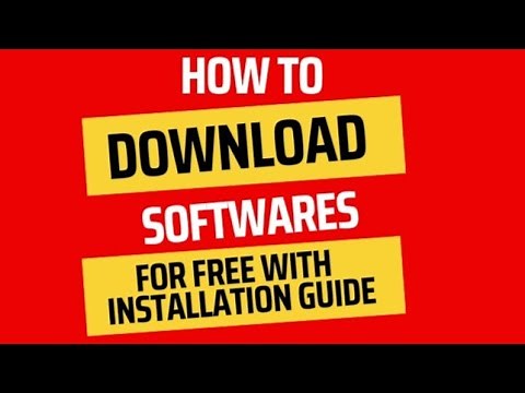 Download Software || how to download software for free with installation guide ||