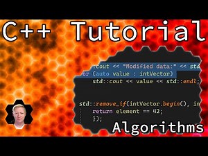C++ Tutorial: Intro to Algorithms