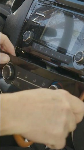 Removing Nissan Rogue Climate Control #mechanic #automobile #diy #nissan