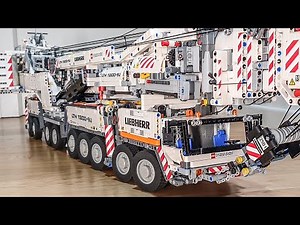 Lego Technic Liebherr LTM 11200 Crazy Crane MOC by Jeroen Ottens