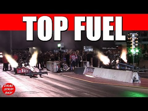 Top Fuel Dragster Drag Racing Northern Nationals