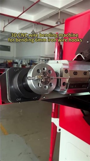 Multi-axis servo systems enable flexible and precise 3D wire forming #bendingmachine #factory #cnc