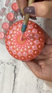 970K views · 2.9K reactions | Dot Art Mandala Stone Painting✨ #painting #mandala #dotart #meditation #mandalastone #artprocess #acrylic #acrylicpainting #decor #dotting #dotpainting #mandalaartist #satisfyingart #artwork #satisfying #diyhomedecor #artmeditation #paintingvideo #artofpoints #dotmandala #steinebemalen | Art of Points | Facebook