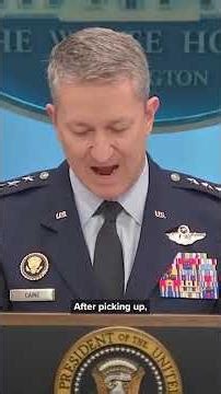 General Caine gives update on the rescue of an F-15E airman in Iran