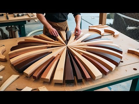 A New Wave in Handcrafted Woodworking |Stunning and Complex Coffee Table Designs Using Diverse Woods