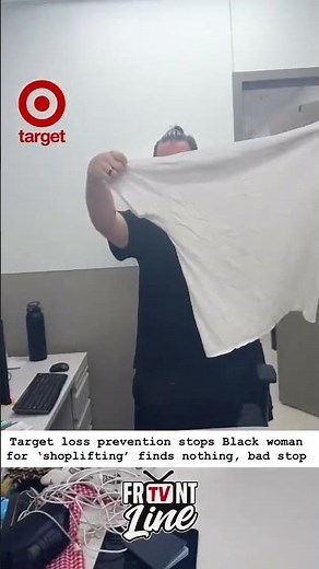 Target Loss Prevention Stops Black Woman for “Shoplifting” But Finds Nothing | #FrontlineTV