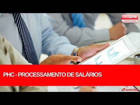 Formação PHC - Processamento de salarios