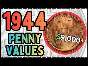 $24,000 Lincoln Cent! 1944 Penny Values - FROM STEEL TO COPPER