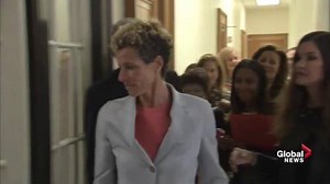 Andrea Constand departs courthouse following Cosby sentencing