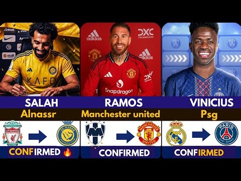 🚨LATEST CONFIRMED TRANSFER NEWS AHEAD OF JANUARY TRANSFER WINDOW 2026 Salah ✅️, Vinicius, Ramos 🔥