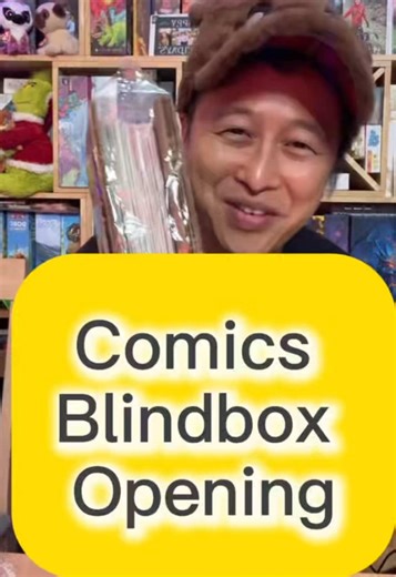 We’re opening a Comics Blindbox! Wheeee What did we get this time? #comictok #comicsblindbox #comics #comic