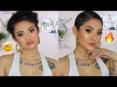 HOW I STYLE MY SUPER-SHORT HAIR IN 5 MINUTES