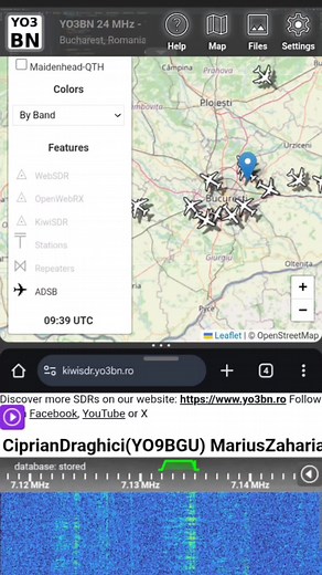2.5K views · 11 shares | Real Dual Watch on SDR Receivers with an Android Phone Share your thoughts and feedback in the comments below. 73 DE YO3BN Our website: https://www.yo3bn.ro Online 8 KHz - 30 MHz SDR: https://kiwisdr.yo3bn.ro Online 24 MHz - 1.766 Ghz SDR: https://rtlsdr.yo3bn.ro Youtube: https://youtube.com/@yo3bn #yo3bn #radio #electronics #science #hamradio #amateur #radioamator #radioamateur #swl #shortwaveradio | YO3BN | Facebook