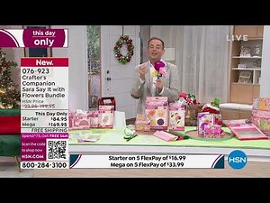 Crafter's Companion Sara Say It with Flowers Mega Bundle