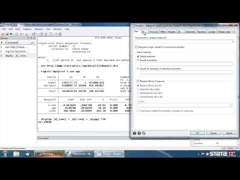 Introduction to margins in Stata®, part 3: Interactions