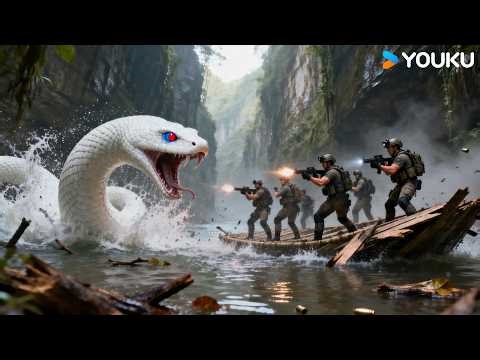 REAL LIFE ANACONDA? 🐍 Mercenaries Trapped in the Jungle!| Snake Girl | YOUKU MONSTER MOVIE
