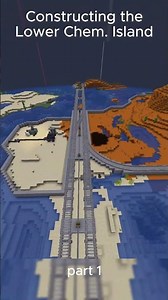 chemical processing island | oil 25 #minecraft #oil #fyp #create #minecraft #gaming