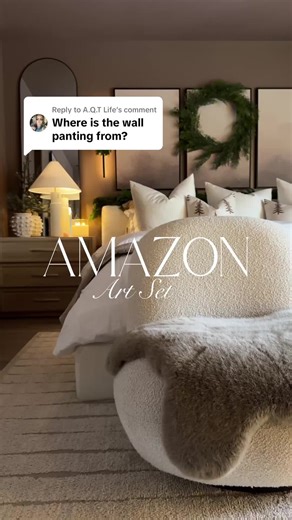 Stylish Amazon Canvas Set for Your Bedroom Design