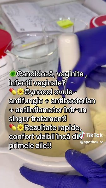 Gynocol Ovule: Tratament pentru Candida și Vaginita