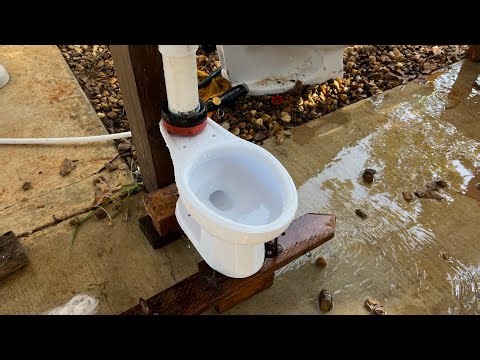 Fully Functional Miniature 8.5in Prototype Berlin Toilet Flushes!