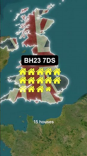What do Postcodes actually mean? #facts #uk #british