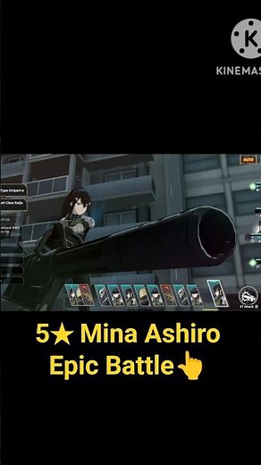 Mina Ashiro Epic Battle | Full Fight Scene Breakdown | Kaiju No 8 | kaiju no 8 gameplay mobile