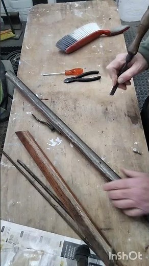 Old wood window frame repair part 1