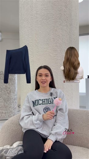 Yaka tipiyle uyumlu saç modeli-A hairstyle that complements the neckline