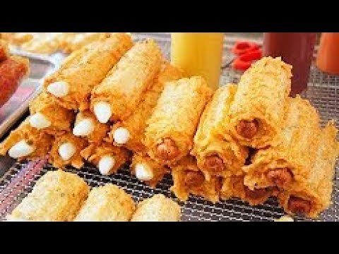 Deliciosa cocina coreano 😍 Increíble comida callejera en Seúl