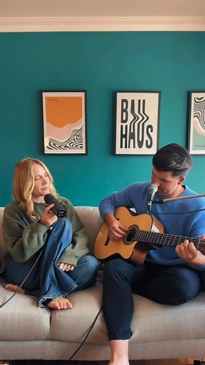 Matt went out for groceries and somehow came back with a new guitar… so here’s ‘So Easy (To Fall In Love)’ by Olivia Dean with Matt living his bossa nova dream 😂🪇 PS. This album 🥵🤌🏽 | Jess & Matt