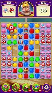 Royal Match Level 2445 [Gameplay] [normal speed | optimized for smartphones]