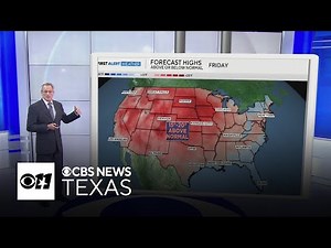 Pleasant week with highs in the 70s ahead for North Texas