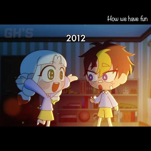 2012 vs 2024 | GH'STORY | #animation #anime